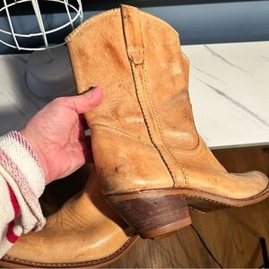 Vintage The Wild pair Brown Leather Cowboy Boots